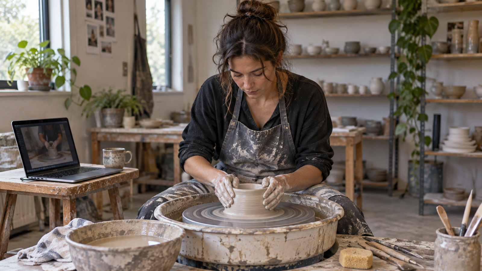 Online Wheel Throwing Classes: Match a Course to Your Skills