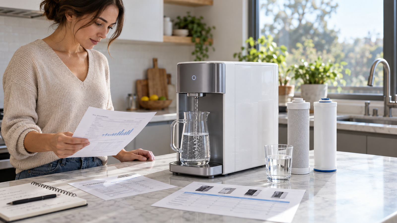 Best Countertop Reverse Osmosis System: Evidence, Fit and Filter Costs
