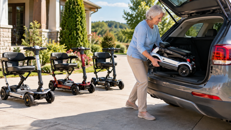 ScootNGo Lite Mobility Scooter: Fit vs Voyager, Flexi & Folo