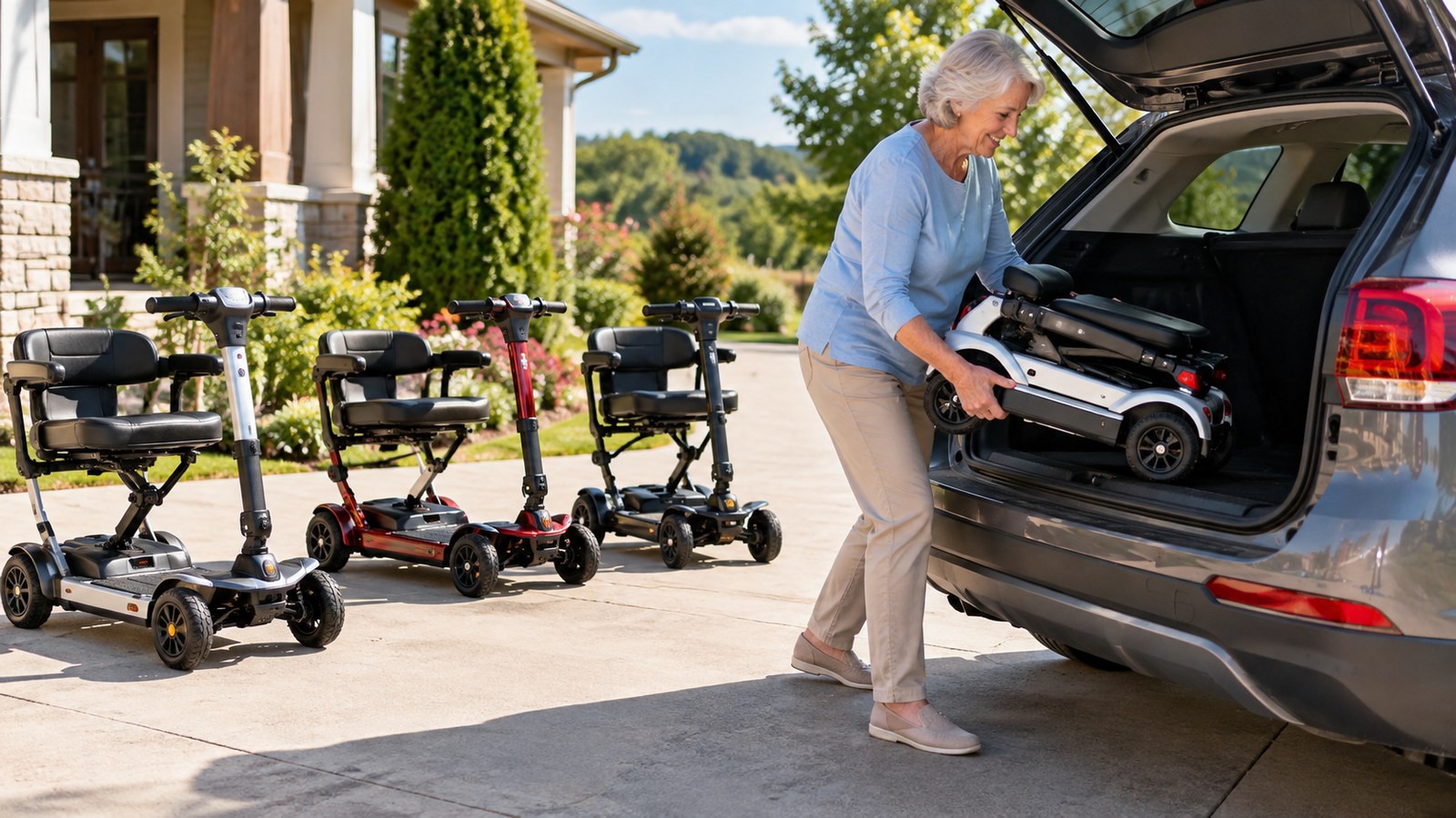 ScootNGo Lite Mobility Scooter: Fit vs Voyager, Flexi & Folo