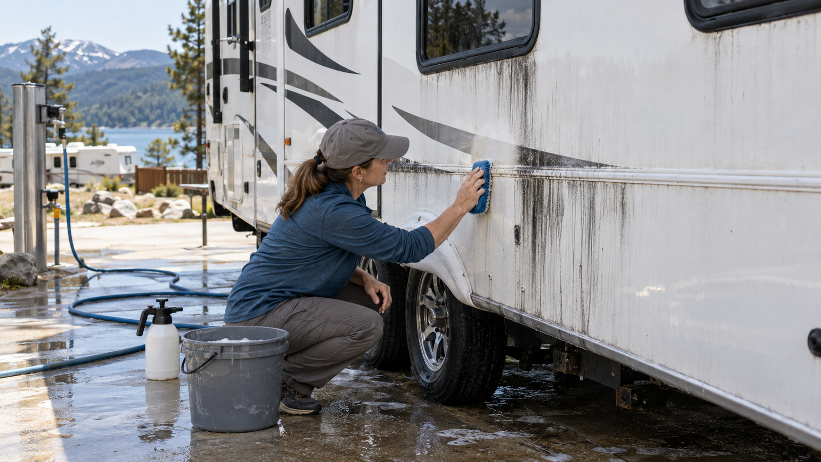 Road Warrior by Superior Products: RV Black Streaks or Risky Cleaner?