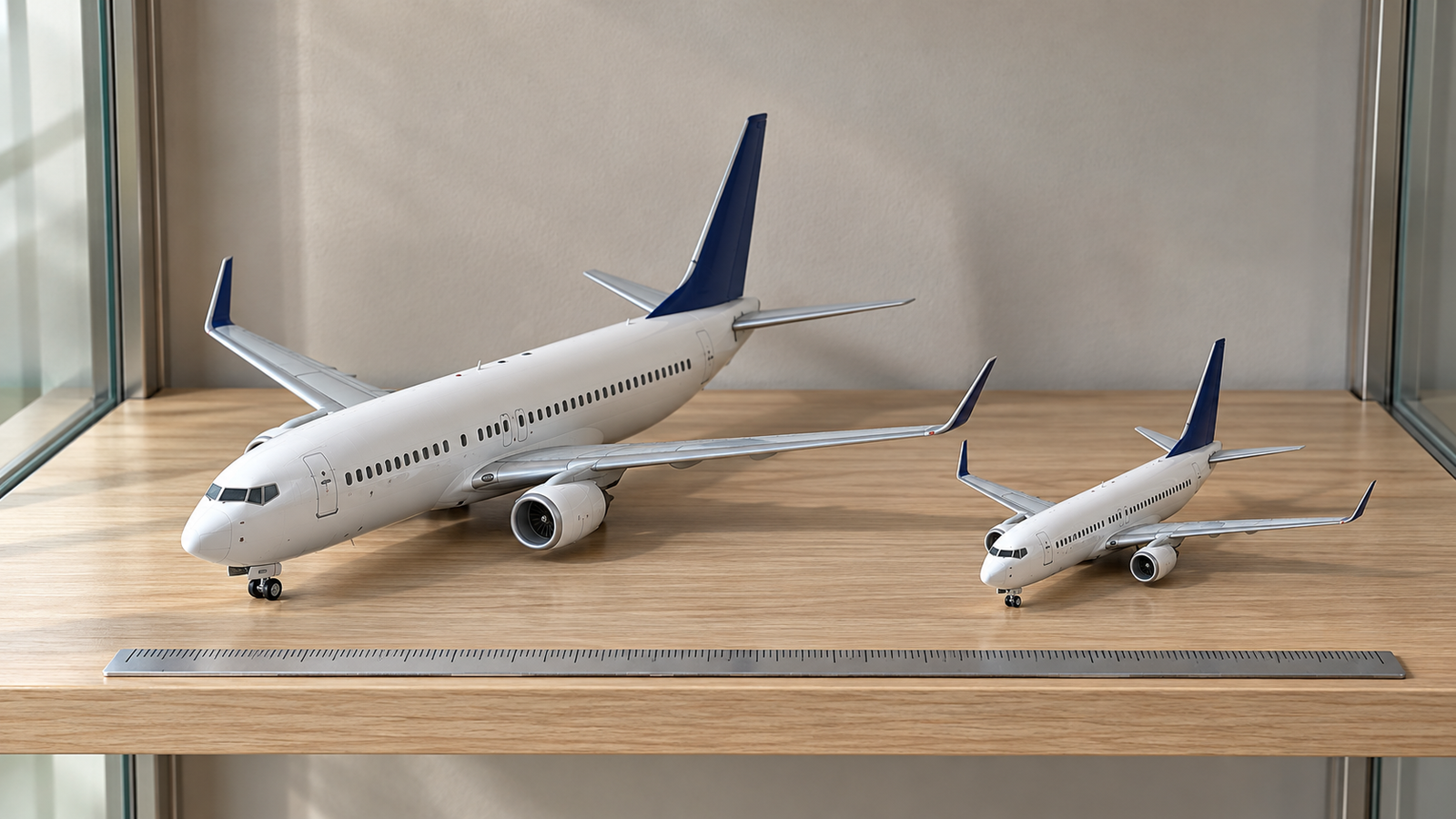 Model Airplane Scales Explained: 1/200 vs 1/400 and Shelf Size