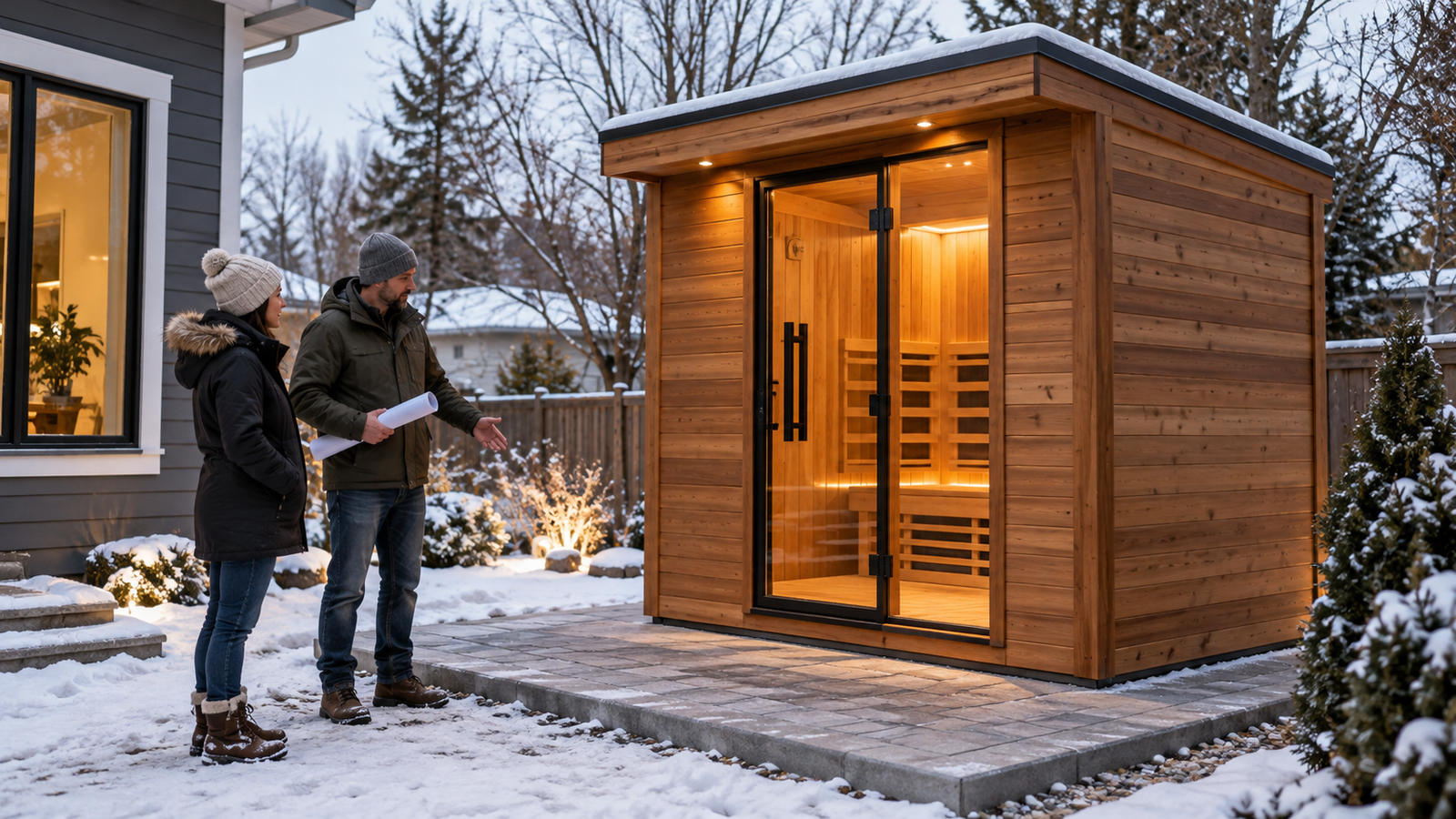 Outdoor Infrared Sauna: Site, Climate and Winter-Ready Buying Guide