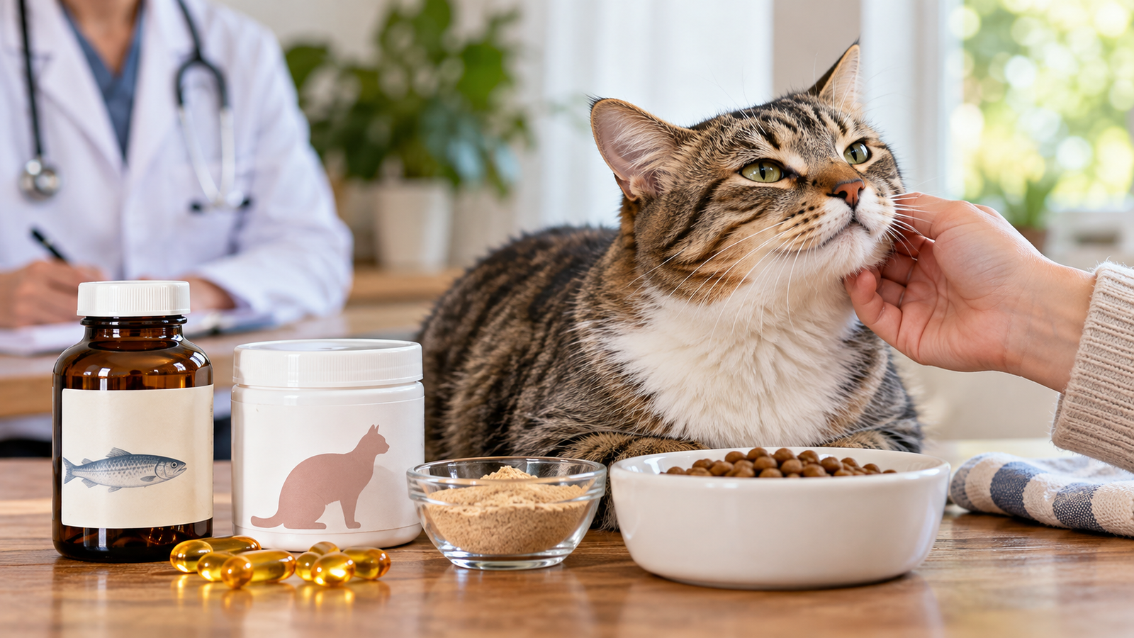 Skin and Coat Supplements for Cats: What to Check First