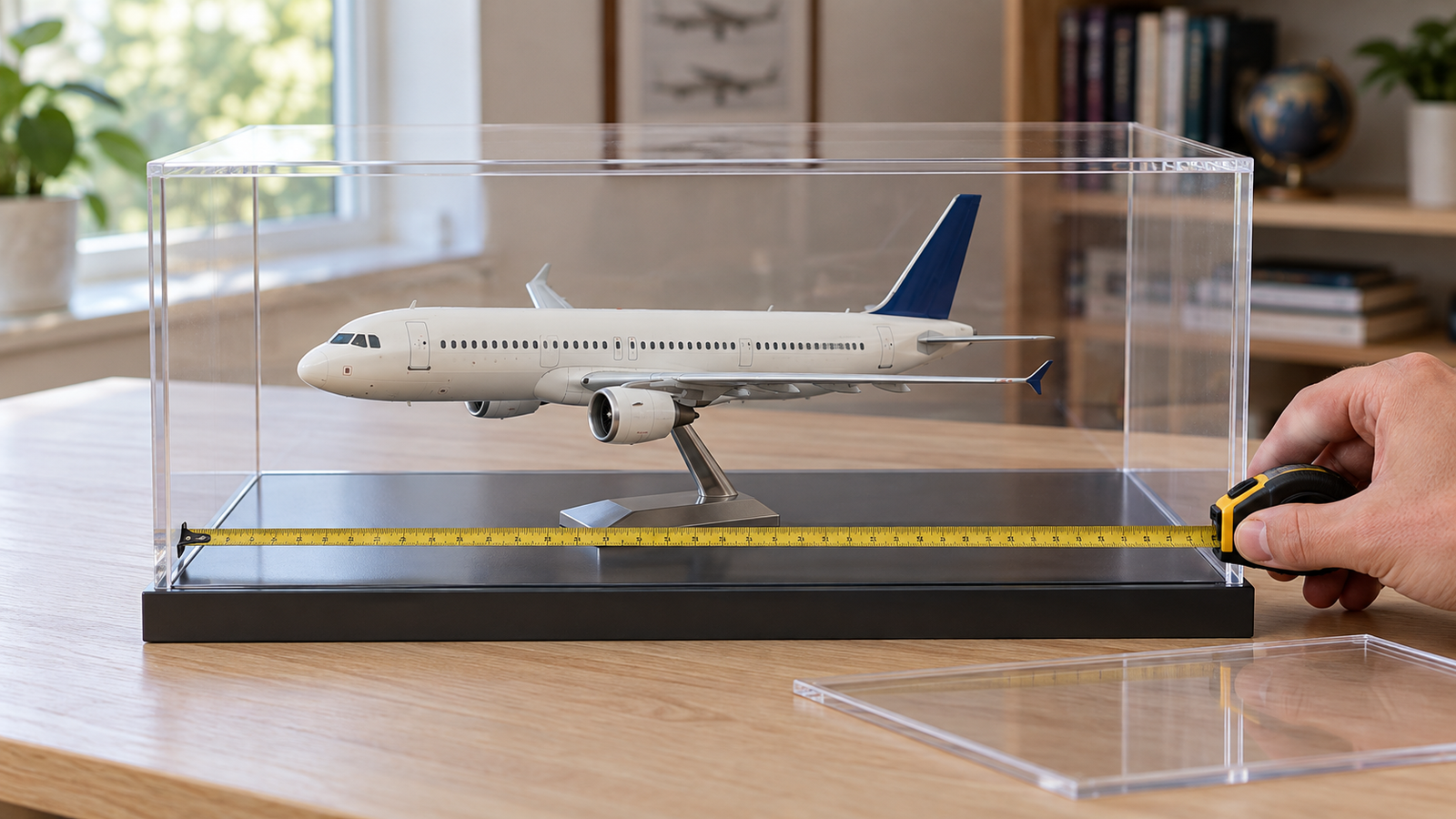 Model Airplane Display Case: Measure the Inside Before You Buy