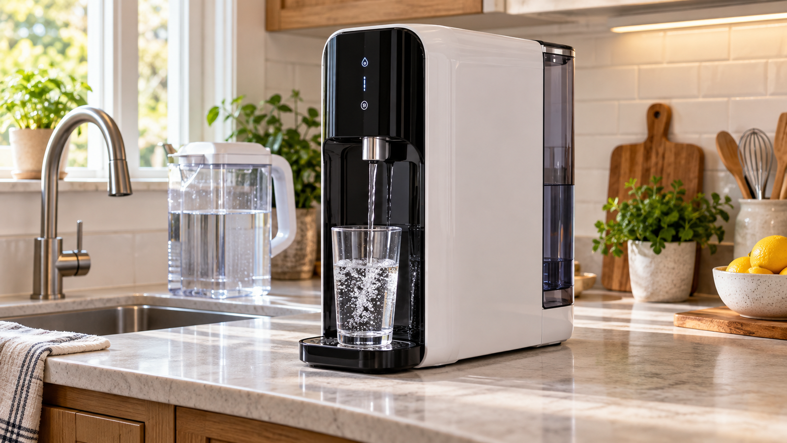 SimPure Y7P-BW Review: Counter Space, Water Output and Daily Upkeep